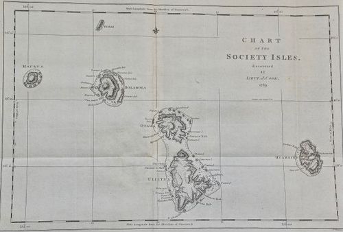 Chart of the Society Isles