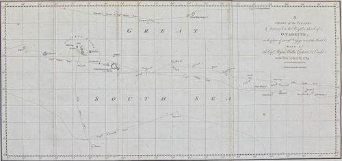 A chart of the islands discovered in the neighbourhood of Otaheite