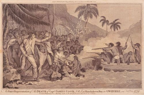 Death of Cook at Karakakooa Bay