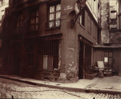 1923 Paris Atget Coin Rue de la Colombe