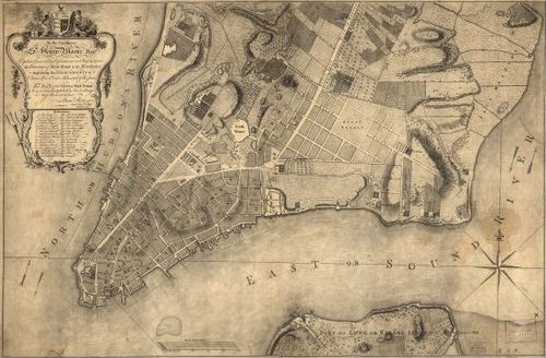 1773 - Ratzer Lower Manhattan