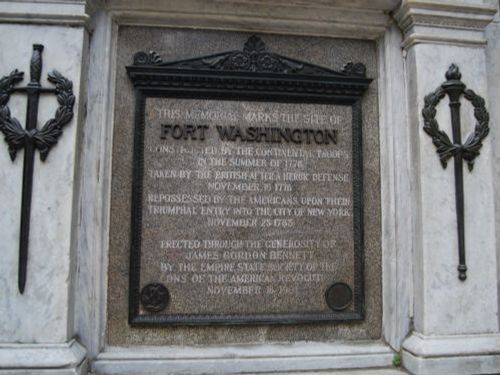 E40 - Memorial at the Site of Fort Washington
