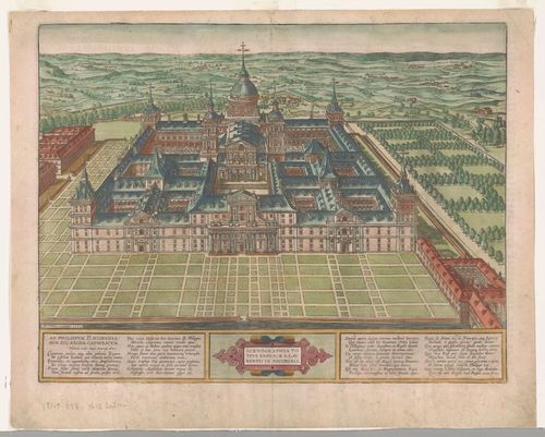 E42 - 1592 - SCENOGRAPHIA TOTIUS FABRICAE  S. LAVRENTI IN ESCORIAL