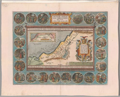 E42 - 1595 - ABRAHAMI PETRIARCHAE  PEREGRINATIO ET VITA 