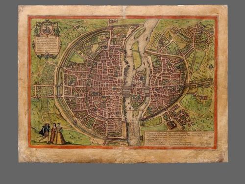 1575 Hogenberg Paris Graham Creasey 1