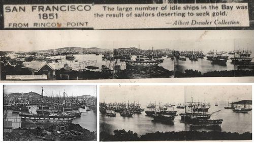 E50 - 1852 Tall Ships in Yerba Buena Cove