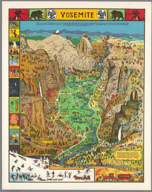 1949 Jo Mora Yosemite