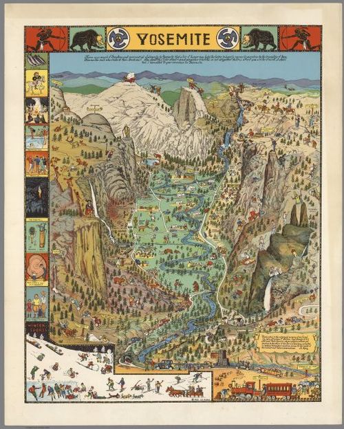 1941 Jo Mora Yosemite