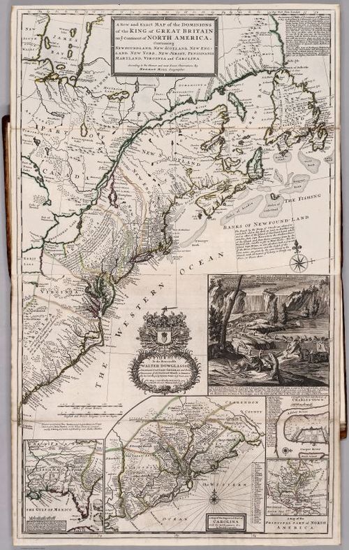 1732 Herman Moll Atlas 10