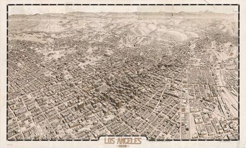 E65 - Los Angeles 1909 black and white