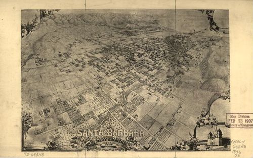 E65 - Santa Barbara California - 1896