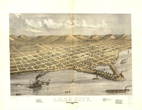 E66 - Lake City Wabasha Co Minnesota - Albert Ruger - 1867