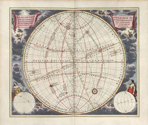 E67 - HAEMISPHAERIA SPHAERARUM RECTAE ET OBLIQUAE UTRIUSQUE MOTUS ET LONGITUDINES TAM COELESTES QUAM TERRESTRES AC STELLARUM AFFECTIONES MONS T RANTIA
