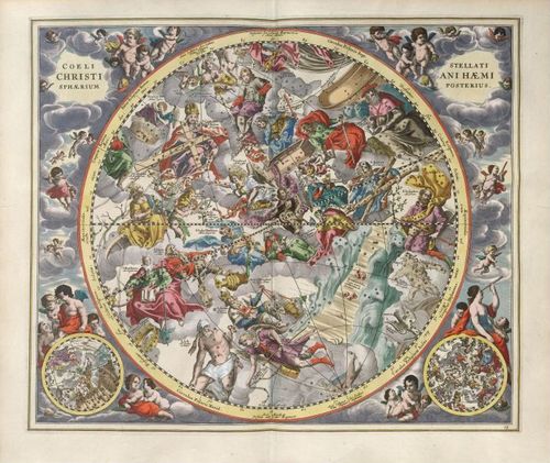 E67 COELI STELLATI CHRISTIANI HAEMISPHAERIUM POSTERIUS