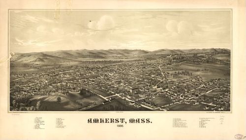 E70 - Amherst Massachusetts - Lucien R Burleigh - 1886