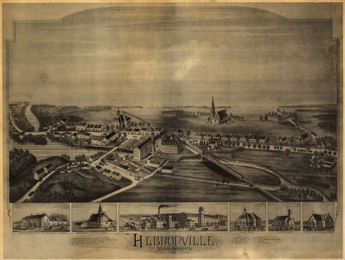 E70 - Hebronville Massachusetts by OH Bailey and Co in 1891