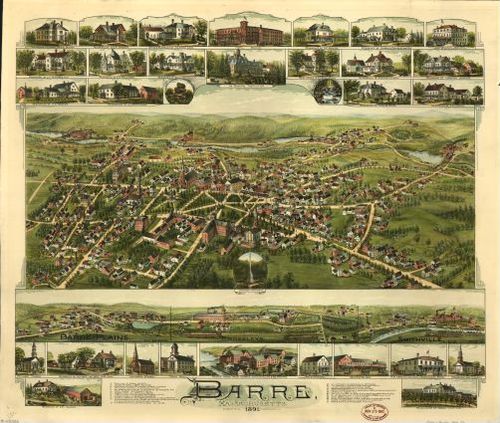E70 - Barre Massachusetts by OH Bailey and Co in 1879