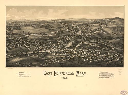 E70 - East Pepperell Massachusetts by Lucien R Burleigh in 1886