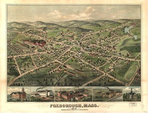 E70 - Foxborough Massachusetts by Oakley Hoopes Bailey and JC Hazen in 1879