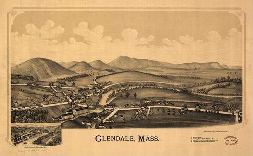 E70 - Glendale Massachusetts by Lucien R Burleigh in 1890