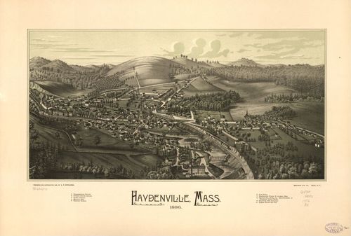 E70 - Haydenville Massachusetts by Lucien R Burleigh in 1886