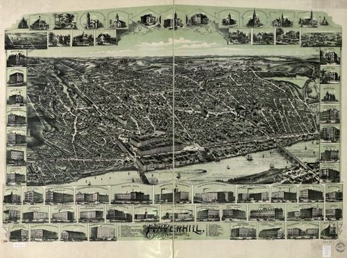E70 - Haverhill Massachusetts by OH Bailey and Co in 1893