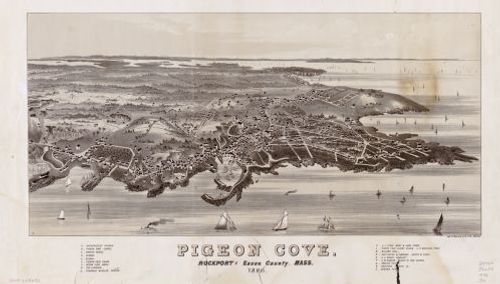 E70 - Pigeon Cove Rockport Essex County Massachusetts - 1886