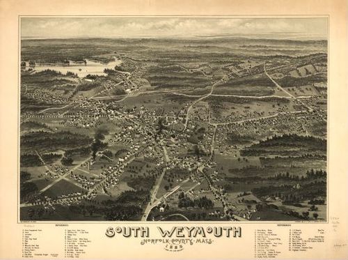 E70 - South Weymouth Norfolk County Massachusetts - 1885