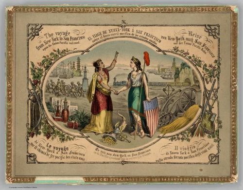 E73 - Voyage from New York to San Francisco upon the Union Pacific Railroad - 1870