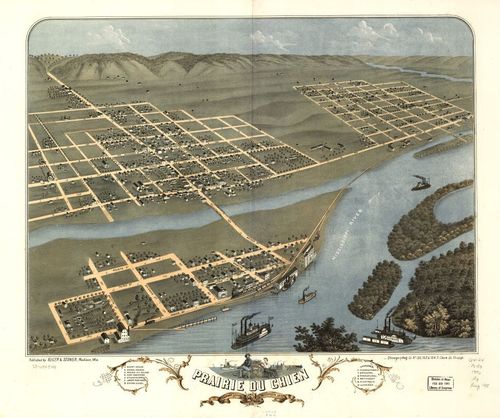 E78 - Prairie du Chien Crawford County Wisconsin - Ruger and Stoner - 1870