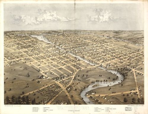 E78 - Watertown Jefferson Co Wisconsin - A Ruger - 1867
