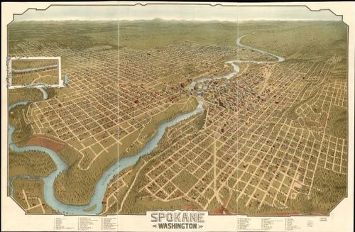 E79 - Spokane Washington - John W Graham and Co - 1905