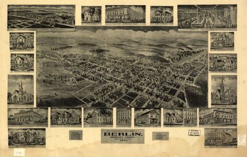 E80 - Berlin Somerset County Pennsylvania - 1905