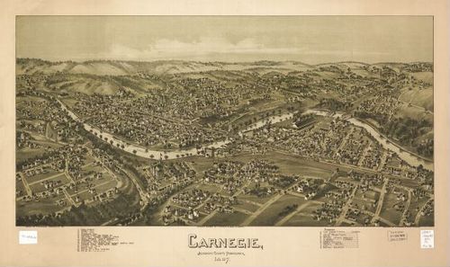 E80 - Carnegie Allegheny County Pennsylvania - 1897