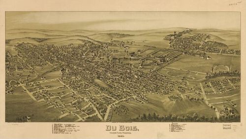E80 - Du Bois Clearfield County Pennsylvania - 1895