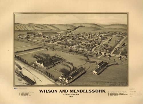 E80 - Wilson and Mendelssohn Pennsylvania - 1902