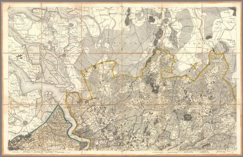 E85 - No. 3. Carte chorographique des Pays-bas autrichiens