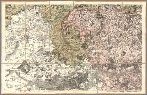 E85 - No. 12. Carte chorographique des Pays-bas autrichiens