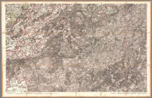 E85 - No. 19. Carte chorographique des Pays-bas autrichiens