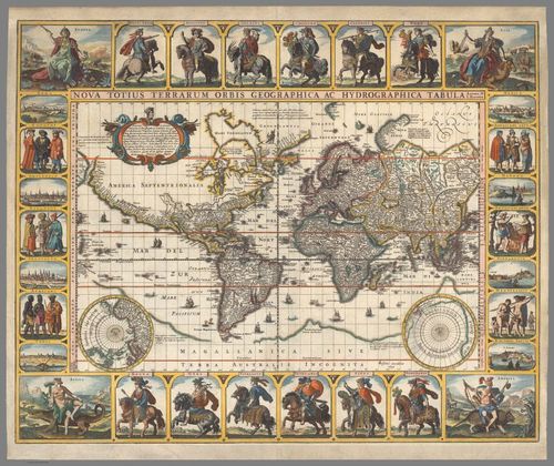 E86 - Nova Totius Terrarum Orbis geographica ac hydrographica tabula