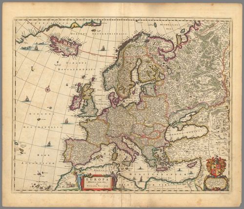 E86 - Europa delineata et recens edita per Nicolaum Visscher