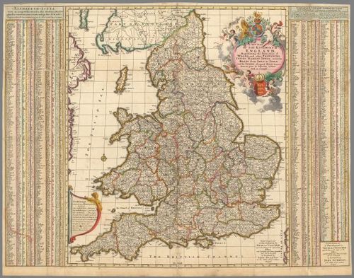 E86 - A new mapp of the Kingdome of England