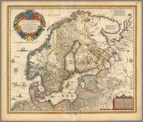 E86 - Tabula exactissima Regnorum Sueciae et Norvegiae