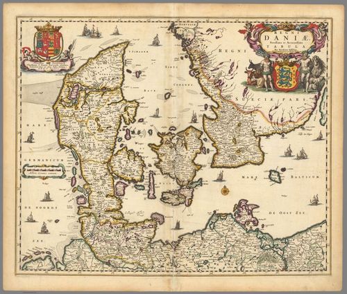 E86 - Regni Daniae : Novissima et accuratissima tabula