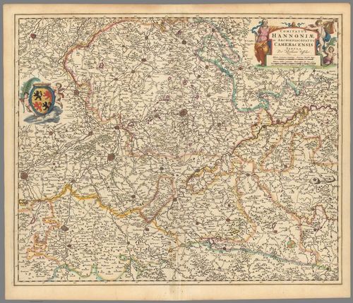 E86 - Comitatus Hannoniae et Archiepiscopatus Cameracensis Tabula
