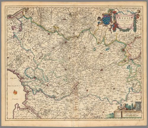 E86 - Geographica Artesiae comitatus tabula