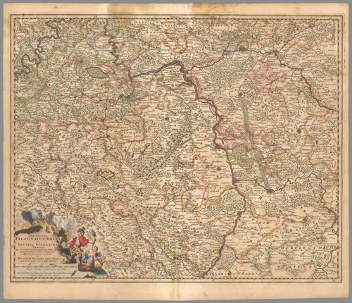 E86 -Exactissima Palatinatus Rheni ac Ducatus Bipontini tabula