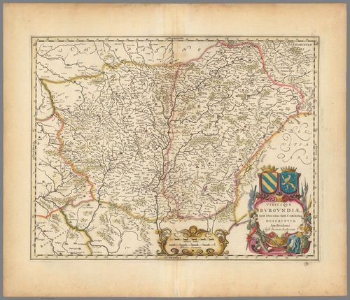 E86.86 - Utriusque Burgundiae tum Ducatus tum Comitatus Descriptio