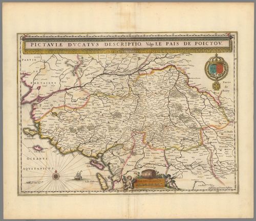 E86.88 - Pictaviae Ducatus Descriptio, Vulgo Le Pais De Poictou