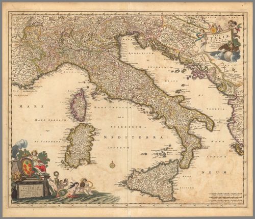 E86.99 - Totius Italiae tabula